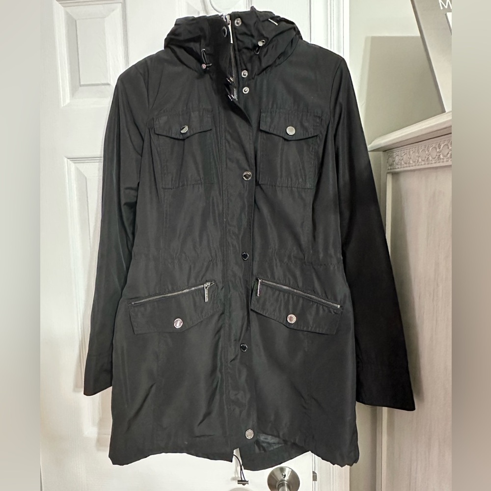 Michael Kors Women's Black Hooded Jacket